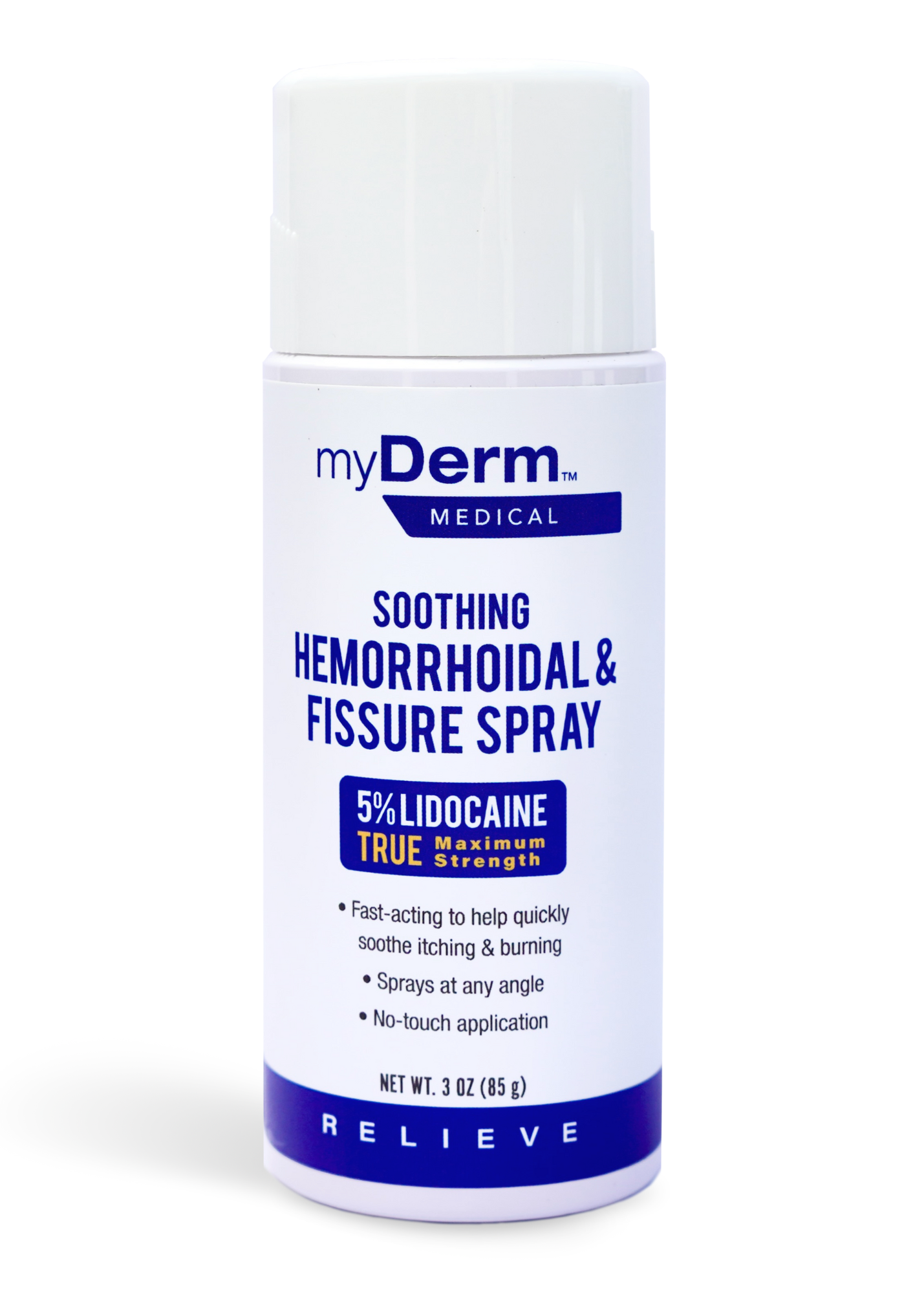 Clinical-Strength Lidocaine Soothing Hemorrhoid Spray