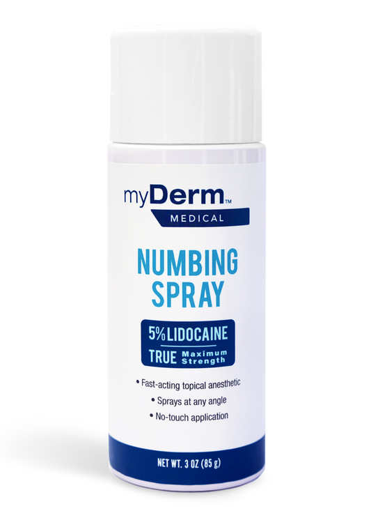 Clinical-Strength Lidocaine Numbing Spray