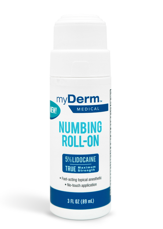 Clinical-Strength Lidocaine Numbing Roll-On Cream